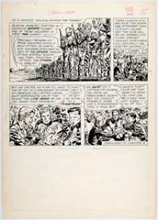 Lee Elias - Showcase #46 Story Page 13 Tommy Tomorrow Original Art (DC, 1963).