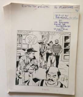 Marcello, Raphael Carlo | 16 original plates  - Rin Tin Tin and Rusty no. 80  - Le fils du Général Don Diègue  - (1966) | Catawiki