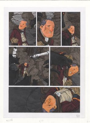 Jean-Christophe Thibert | Le Marteau des sorcières - Warul (T.1) - Planche originale n°11 | Daniel Maghen
