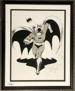 Joe Giella, Batman & Bat Signal Original Art | Weiss Auctions