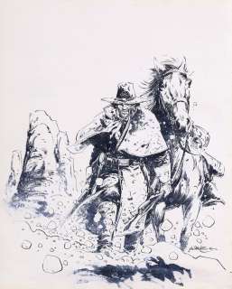 Vance | Marshal Blueberry, illustration à l’encre de… | AZ auction