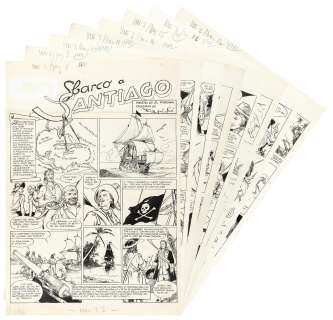 Caprioli Franco - "Sbarco a Santiago", 1962