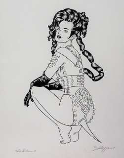 Baldazzini, Roberto | Original illustration "Fata Rubina" (2005) | Catawiki