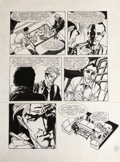 De Angelis, Roberto | Original plate for â€œNathan Neverâ€ | Catawiki