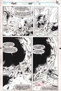 Al Milgrom, Pat Olliffe | Thor #445 P.14 - Thor Vs Gladiator - Signed - 1992 | Anthony’s Comic Book Art