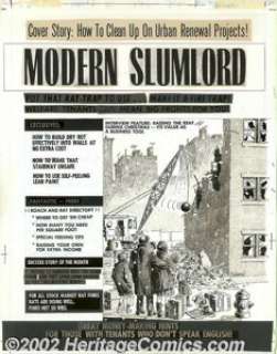 John Severin - Lot of 3 Cracked Inside Covers (1970s). Nice lot of three inside back covers done for various - | Heritage