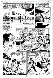 Claude St. Aubin, Romeo Tanghal - Green Lantern #40 P 21 (Great Gl Action Page with Carol Ferris!) 1993