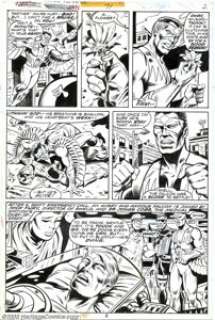 Irv Novick and Frank McLaughlin - Original Art for The Flash #257, page 13 (DC, 1978). The Golden Glider brings - | Heritage