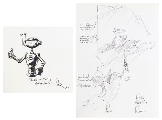 Aquablue | Lot 030 - Tomes 11 et 12. Le tome 11 est agrémenté d’une… | AZ auction