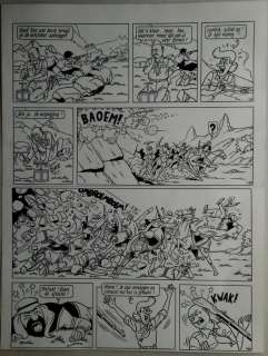 Vandersteen, Willy | Originele pagina (p.35)  - Suske en Wiske  - De wervelende waterzak  - (1988) | Catawiki