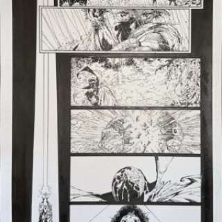 Greg Capullo | SPAWN – ISSUE 75 – PAGE # 17 – ORIGINAL ART PAGE | Greg Capullo