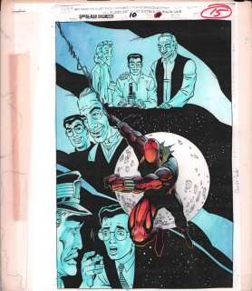 John Kalisz | Spider-Man Unlimited #10 P.15 Color Guide Art - Scarlet Spider, Peter Parker Memories - 1995 | Anthony’s Comic Book Art