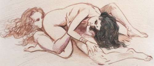 Charles, Jean-François | Dessin original  - Kama Sutra | Catawiki