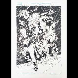 Guardians of the Galaxy #12 pg. 21 by Juann Cabal (Iconic Team Splash) | Gallery 30 South