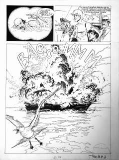 HERMANN  - Bernard Prince  - Planche 3 de l’album Guérilla pour un fantôme édité [...] | Vermot et Associés