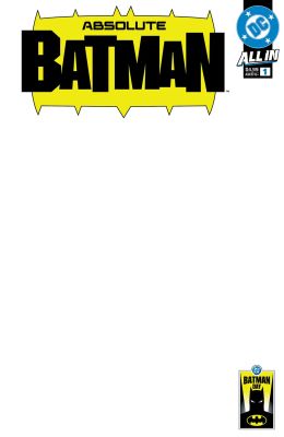 Adelso Corona | Absolute Batman Sketch Cover w/Inked Bust Sketch | Adelso Corona