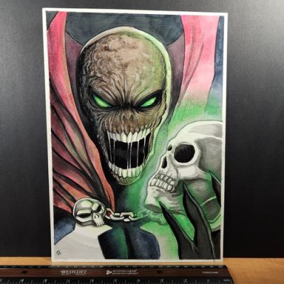 5-10-26 .1438. original 8x12 ferdinand aguilar hand drawn 1/1 art of spawn | eBay US (Buy It Now)