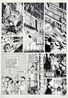 SAVARD, Didier (1950... - Lot 207 - Dick Herisson. Tome 2, L‘Opéra Maudit. Encre de Chine...