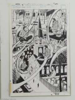 Tom Sutton - Harlan Ellison’s Dream Corridor #7, Splash Page 1 Original Art (Dark Horse, 1996). Production notes - | Heritage