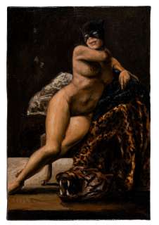 DAVID BACTER, Cat Woman (nudino) | Art-Rite