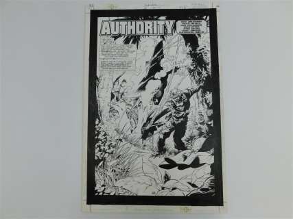 Original Comic Book Art - JLA Incarnations Splash and Title Page | Bodnars Auction