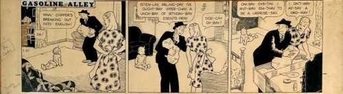 Frank King Original Comic Strip, Gasoline Ally | misc / divers