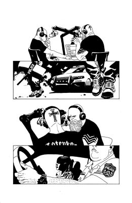 Eduardo Risso | 100 Bullets (U.S anger) issue 1, page 8 | NRisso Art