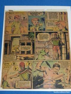 (BD) DIBUJO ORIGINAL DE JESUS BLASCO - CUTO , AÃ‘OS 40 , SERIE EMBLEMATICA DE JESUS BLASCO