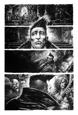 Clint Langley Church of Hell 8p18 Original art 2000AD | eBay US (Buy It Now)