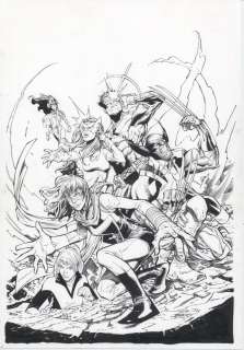 Netho Diaz Jp Mayer - Giant Size X-Men Issue 02 Page Variant Cover