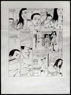 Renaud - Planche originale (p.44) - Jessica Blandy T.14 - Cuba | Catawiki