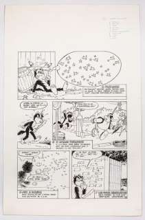 HERCULE PIF, planche Ã  l’encre de Chine de projet de jeux, avec les solutions au crayon bleu en marg… | Maison Good