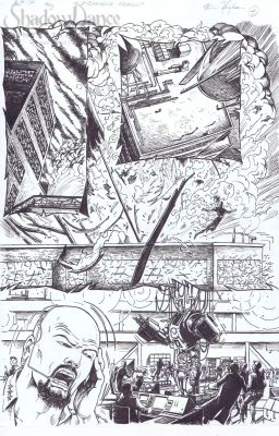Steven Hughes | Evil Ernie: Revenge #3 Page 4 By Steven Hughes (Chaos! 1995) | ComicArtFans Classifieds