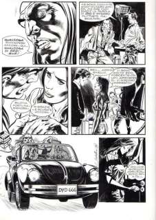 Castellini, Claudio - original plate Dylan Dog no. 30, â€œLa casa infestataâ€ (1988) | Catawiki