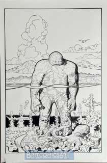 Paul Chadwick | Concrete Sea Scene By Paul Chadwick | BritComicsArt