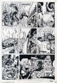 Mezzo | Les désarmés Planche originale Ã  l’encre de chinesur calque,issue du tome 2 de… | Cornette de St Cyr