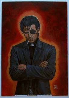 Fabry, Glenn - Preacher Jesse Custer painting