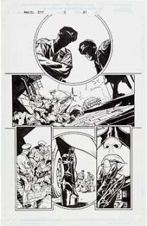 J. G. Jones Marvel Boy #3 page 21 (Marvel, 2000) | Catawiki