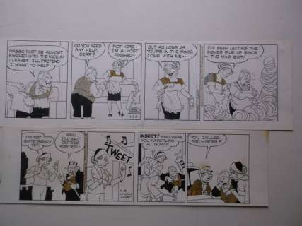 Hal Camp | Bringing Up Father 24. Juli 1974, signiert | Galerie Neunte Kunst