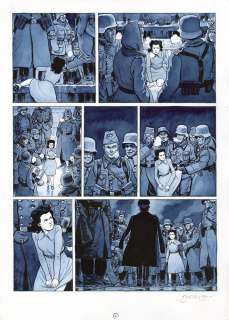 Dominique Bertail - Madeleine, Résistante tome 1 – planche originale 16