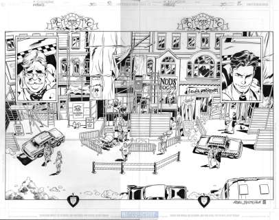 Mark Buckingham | Fables 30 Pg 10 11 Dps By Mark Buckingham & Steve Leialoha Issue 30 Page 10 11 | BritComicsArt