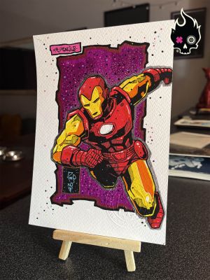 Tony "Mr. Pencils" Rouziev | A5 Iron Man | Raremarq (Buy It Now)