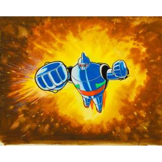 ONE ORIGINAL ARTWORK "GIGANTOR", AND TWO CEL PAINTINGS FROM "ASTRO BOY", THREE CEL PAINTING FROM "JUNGLE EMPEROR LEO",… | misc / divers