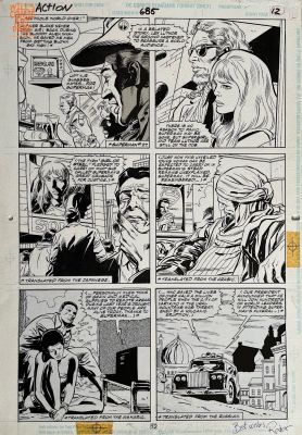 Jackson Guice Denis Rodier | Action Comics 685 Pg 12 (Dc, 1993) | Will’s Comic Art Page