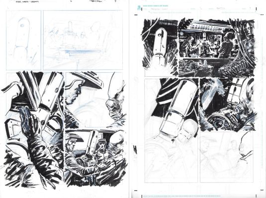 Brian Thies | Star Wars Legacy Issue 06 Page 09 | Splash Page