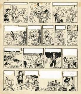 Lot #545 | Tibet. Lot de 2 planches originales Chick Bill | BDEnchères