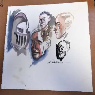 Maltaite, Eric - Dessin orginal - Mr. Choc - Essais personnages (2015) | Catawiki