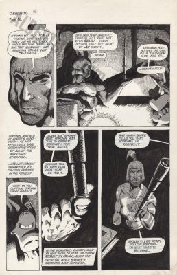 Dave Sim | Cerebus Issue 18 Page 4 | Albert Moy