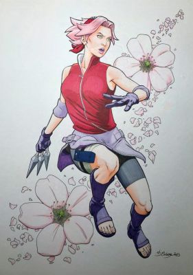 David Cabeza | Sakura from Naruto by David Cabeza | Raremarq (Buy It Now)