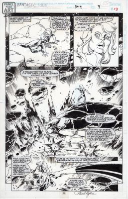Paul Ryan | Fantastic Four 399 Page 9 | Panel Page Art